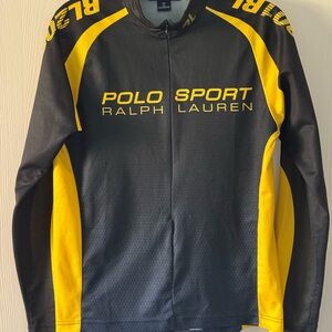 Black and Yellow Cycling Jersey